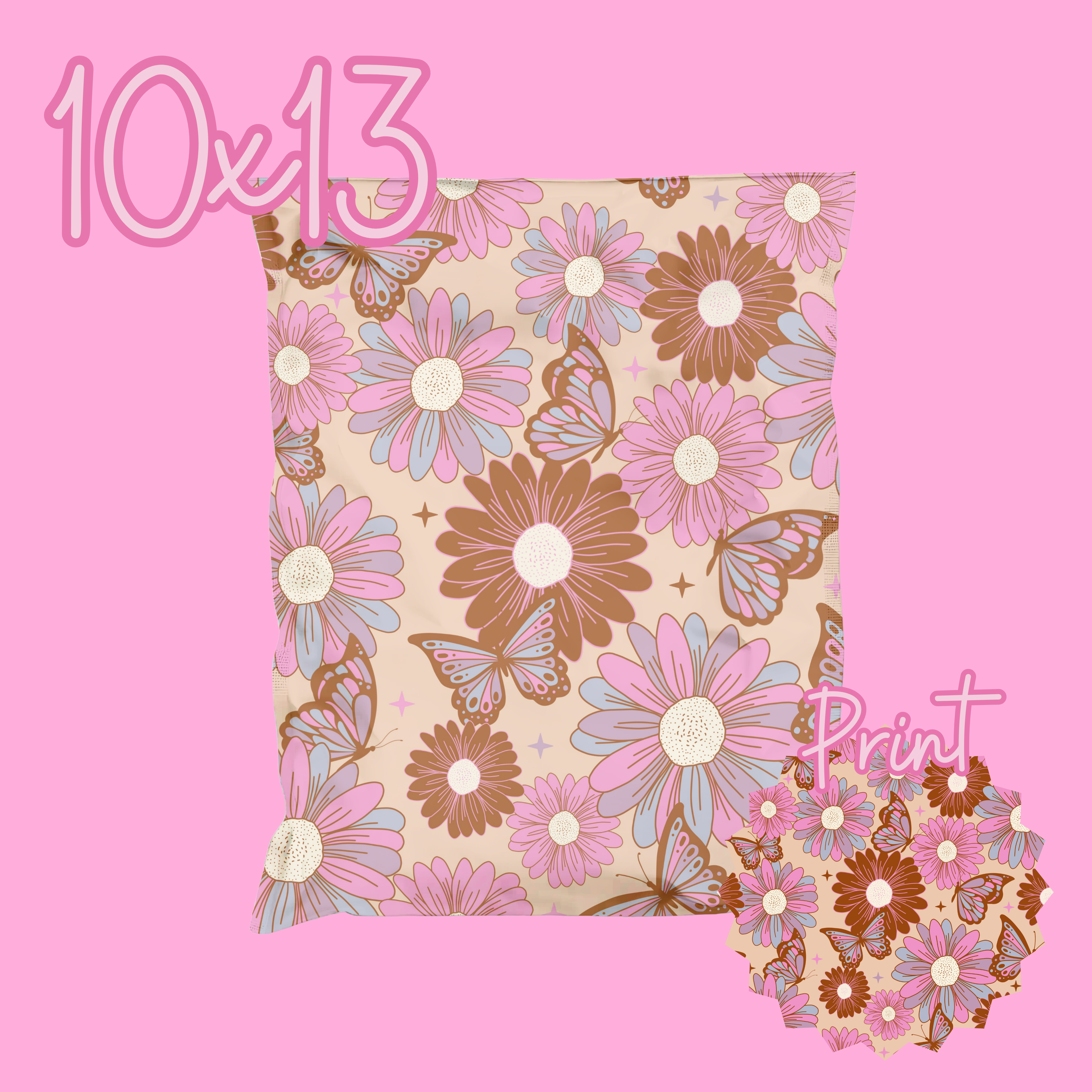 Flower/Butterfly Polymailer