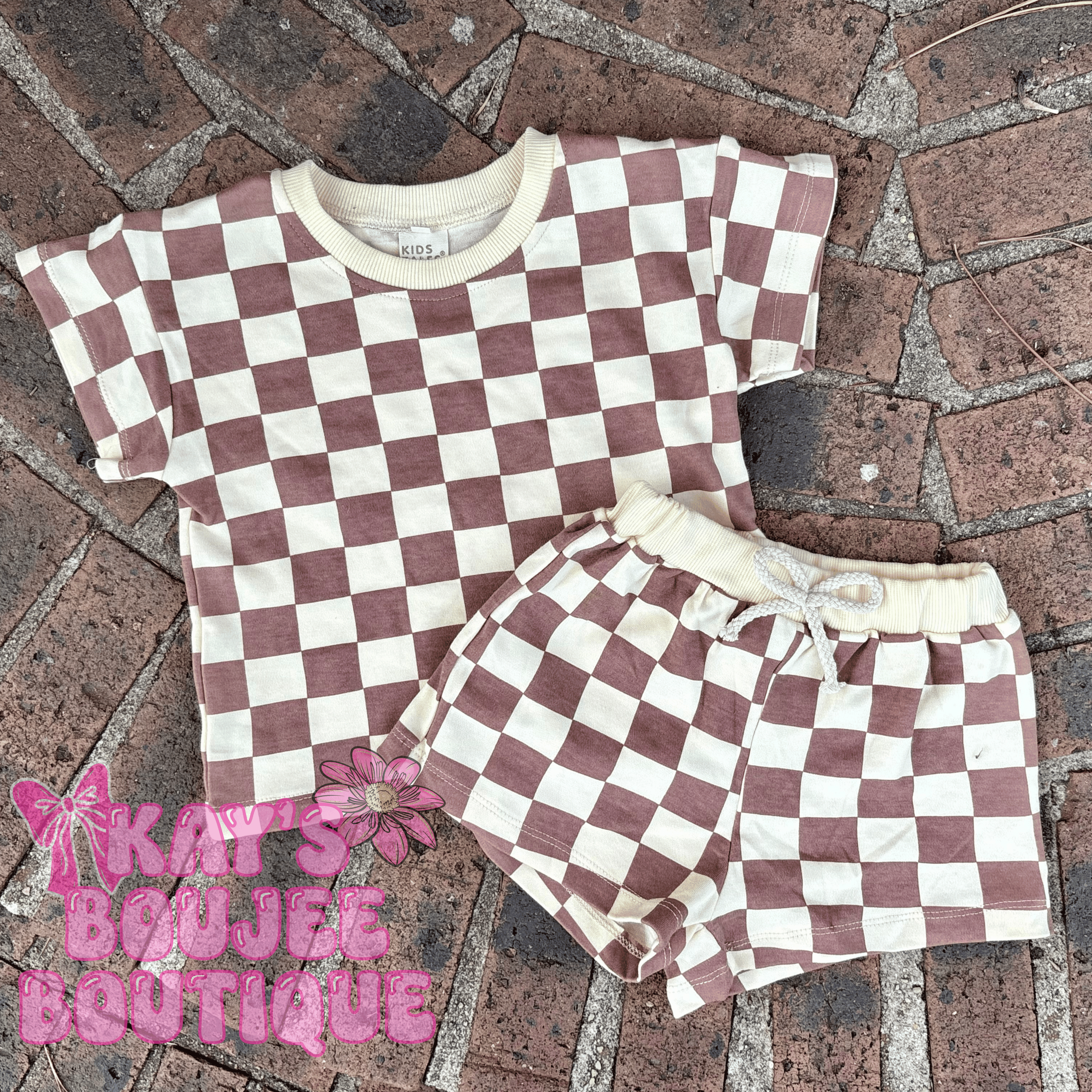 Checkered Boys 2pc Set