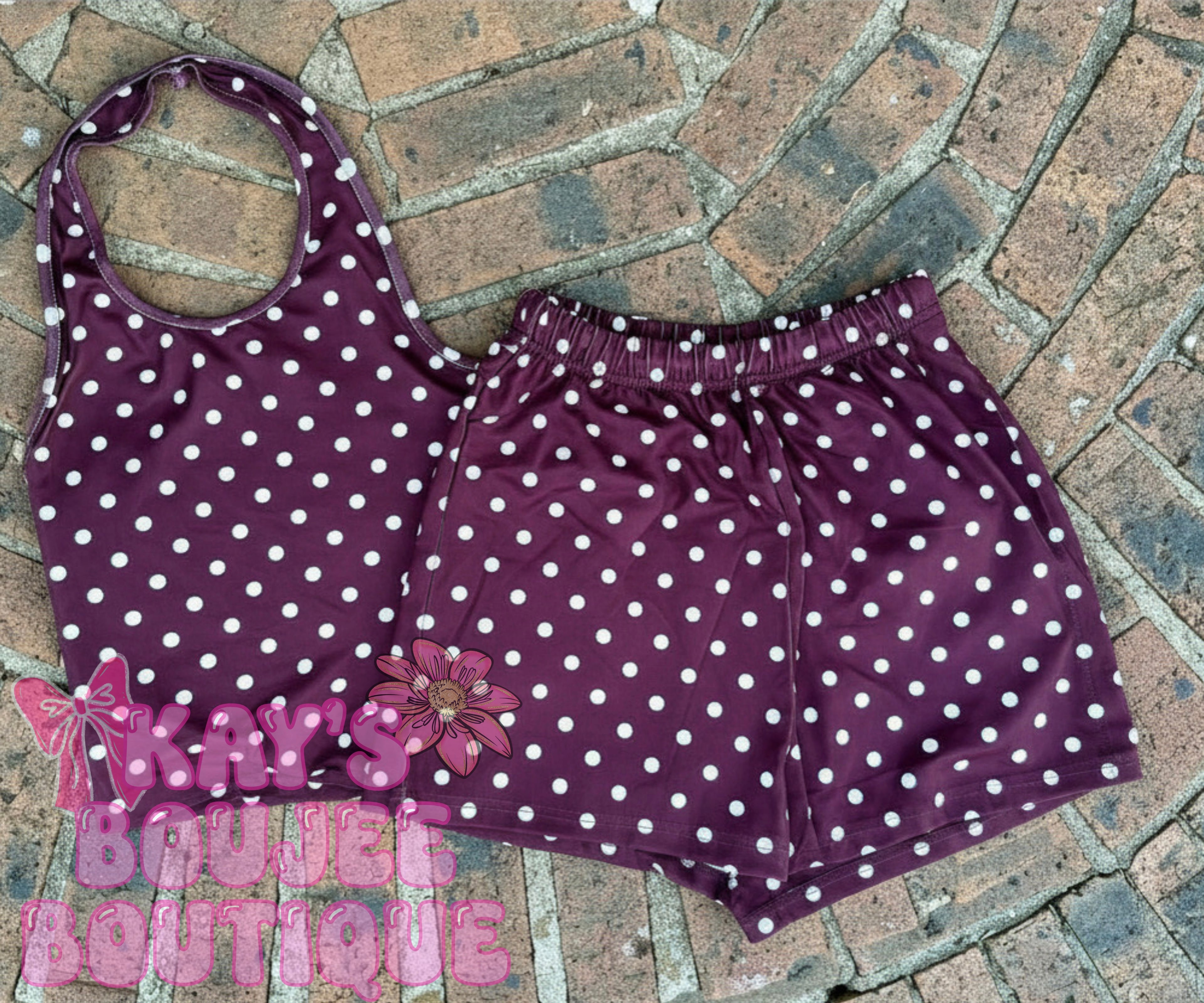 Polka Dot 2pc Set