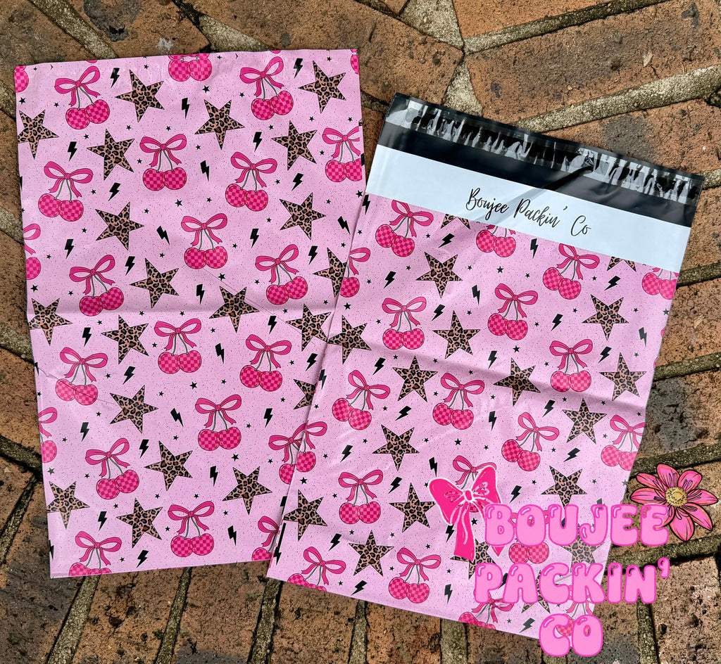Cherry/Star Polymailer