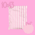 Pink Stripe Polymailer