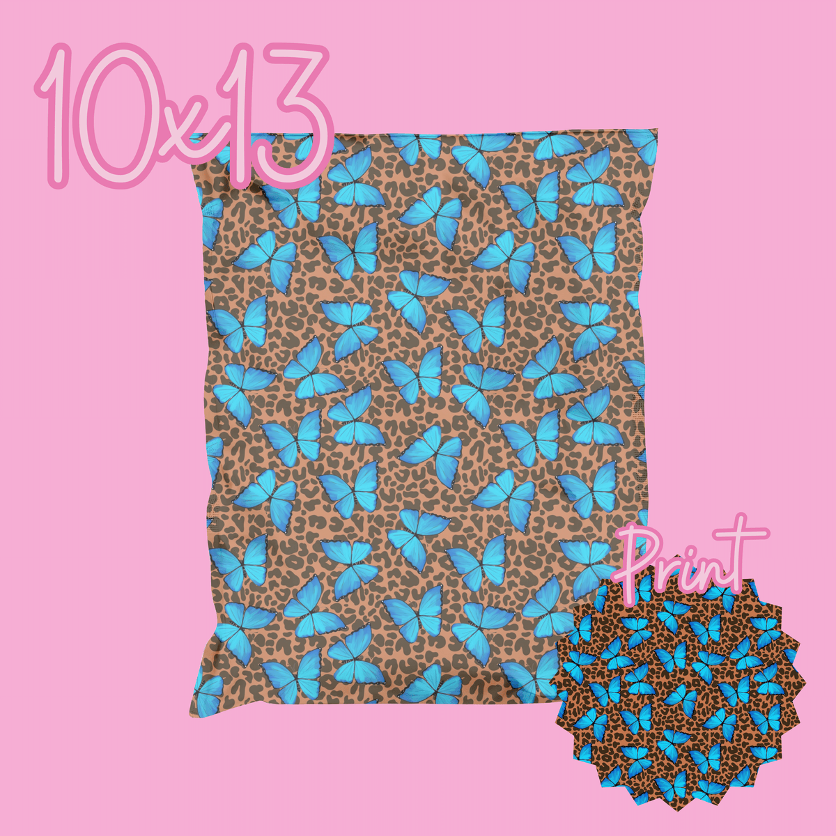 Leopard/Butterfly Polymailer